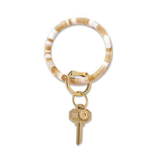 Silicone O Ring - Gold Rush Marble Key Rings O-Venture   