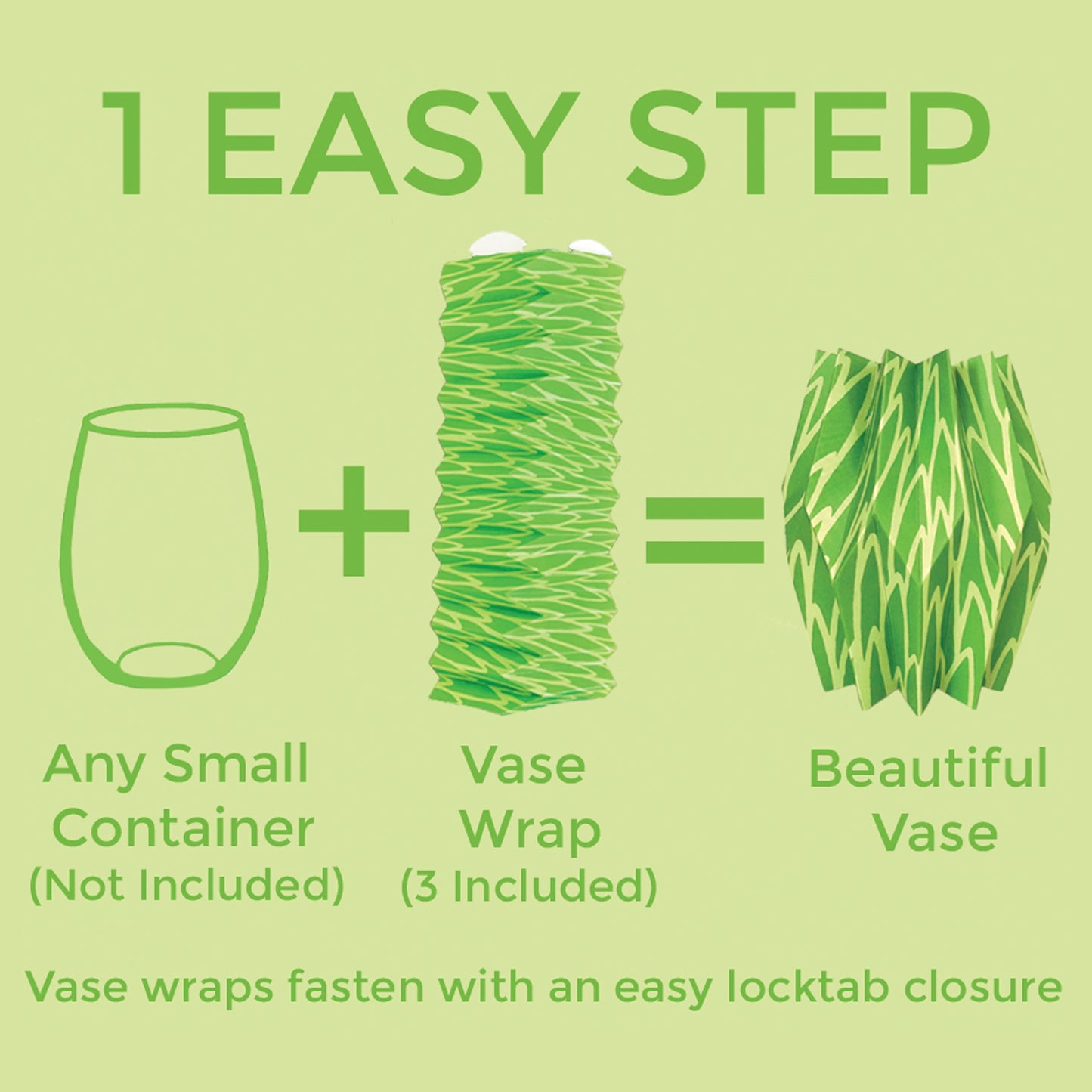 Green Paper Vase Home Decor Lucy Grimes