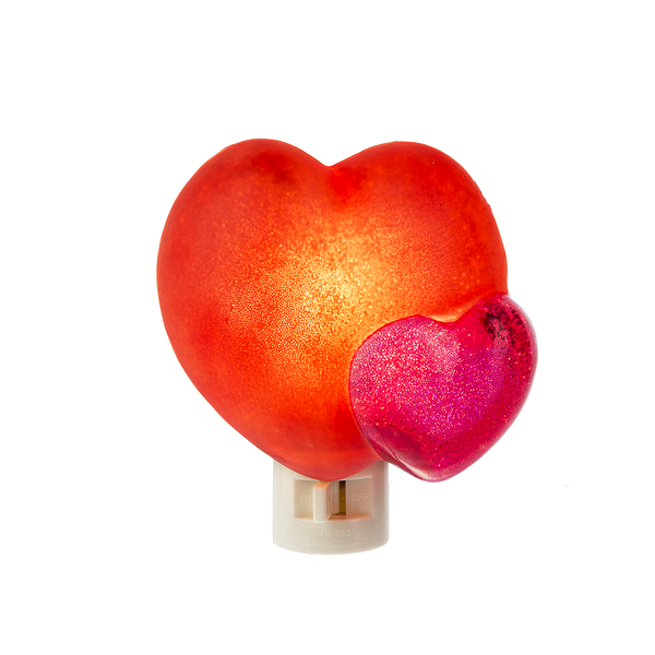 Red Hearts Night Light Gifts Midwest-CBK