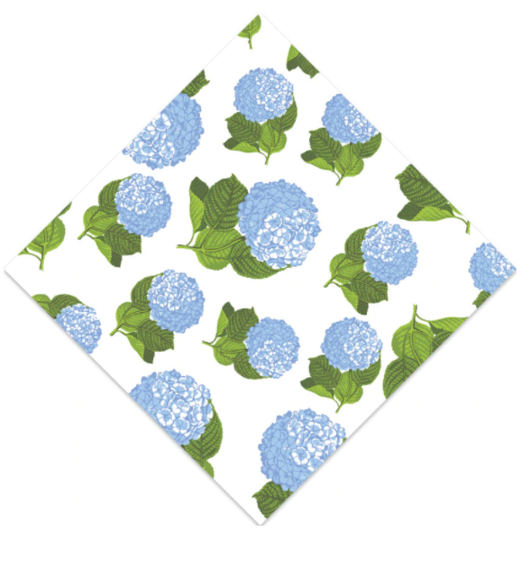 Hydrangeas Cocktail Napkins Gifts WH Hostess