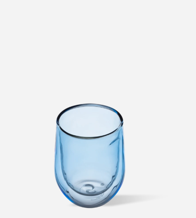 Ice Blue Stemless Double Glass Set Gifts Corkcicle