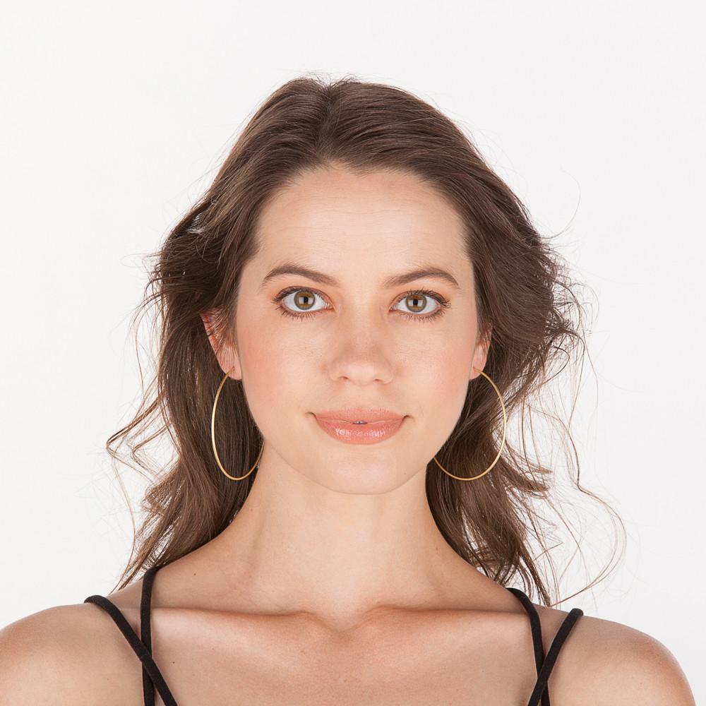 Jillian Hoop Earrings Women's Jewelry Sheila Fajl