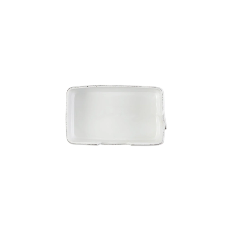 Melamine Lastra White Guest Towel Holder Home Decor Vietri
