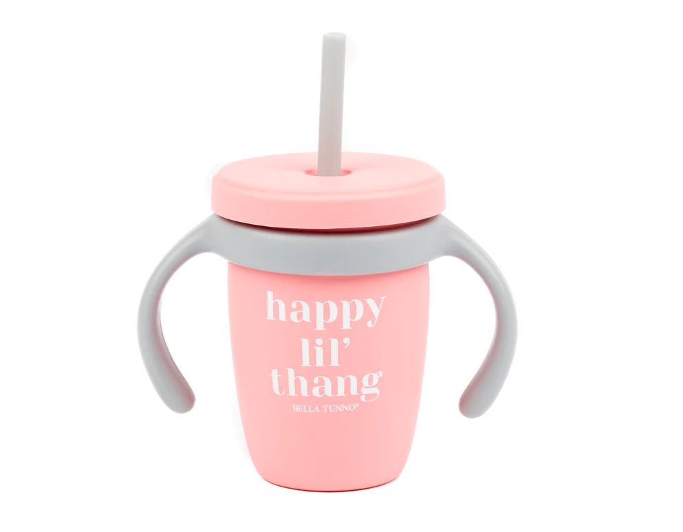 Happy Lil Thang Lid & Straw Set Baby Accessories Bella Tunno