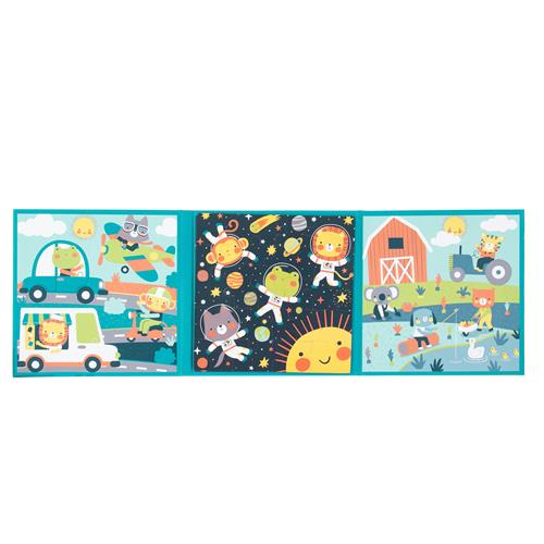 4 in 1 Magnetic Puzzle Book Boy Accessories Stephen Joseph