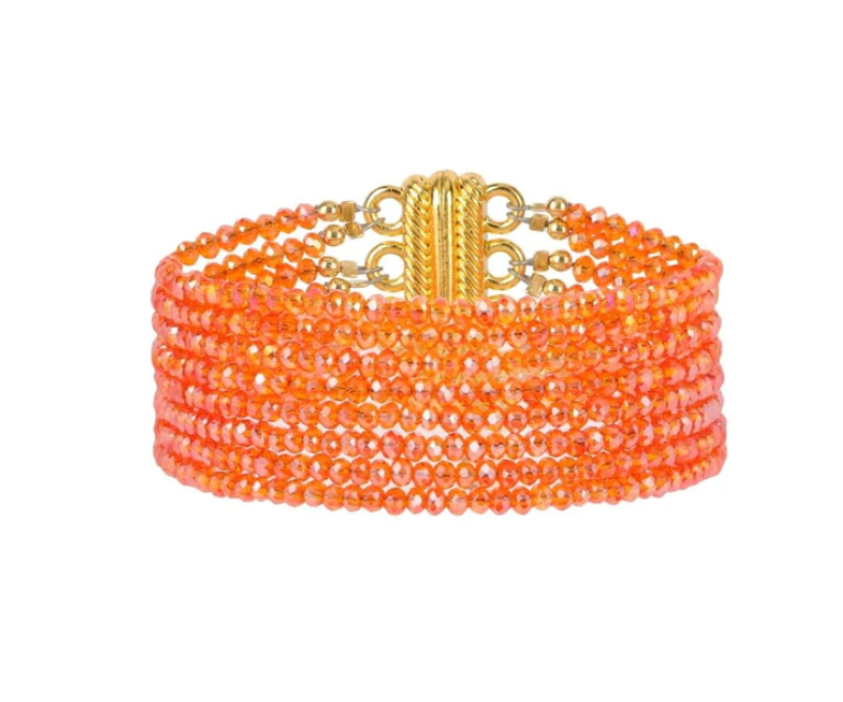 Crystal V Cuff Bracelet – Redz Jewelry