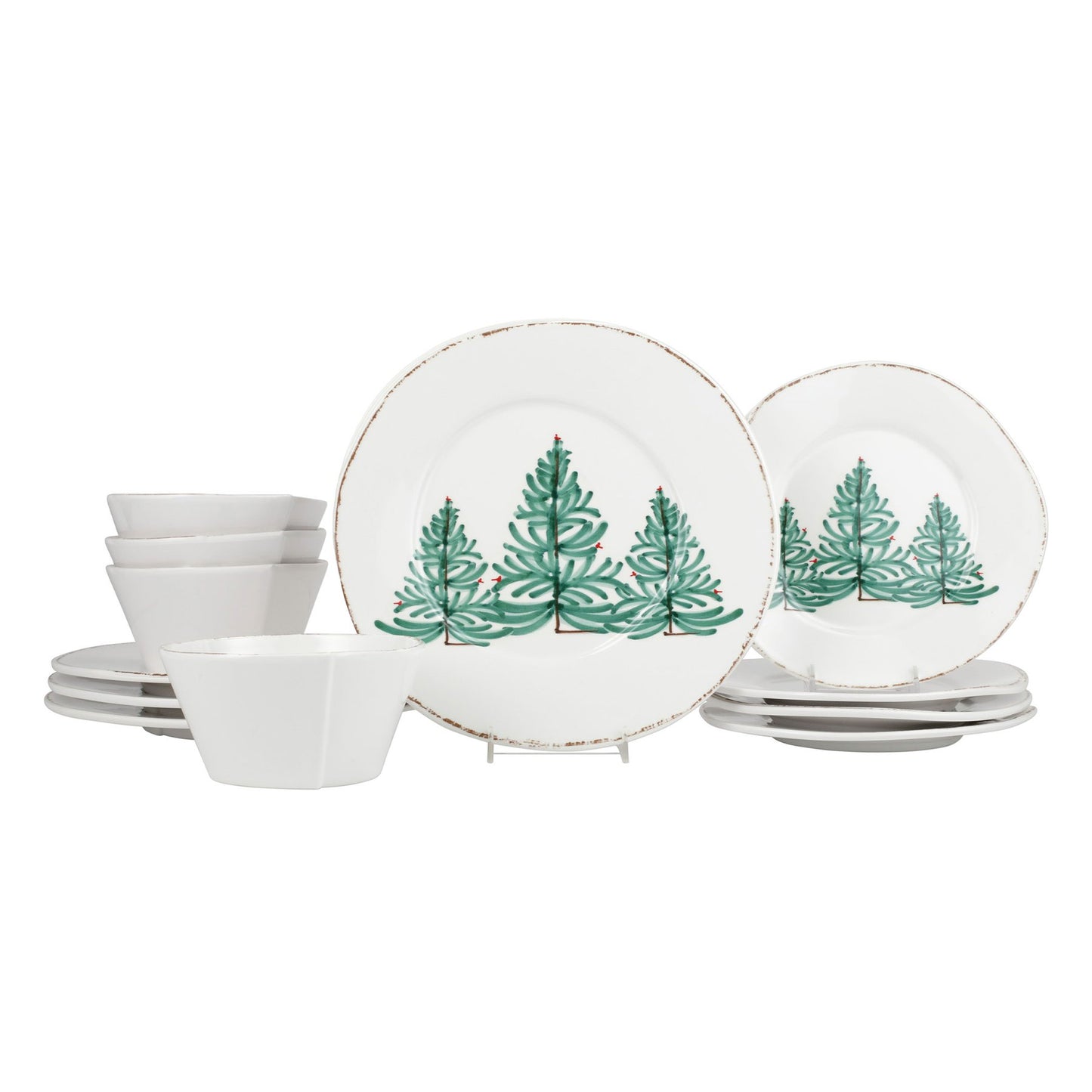 Melamine Lastra 12 Piece Place Setting Home Decor Vietri
