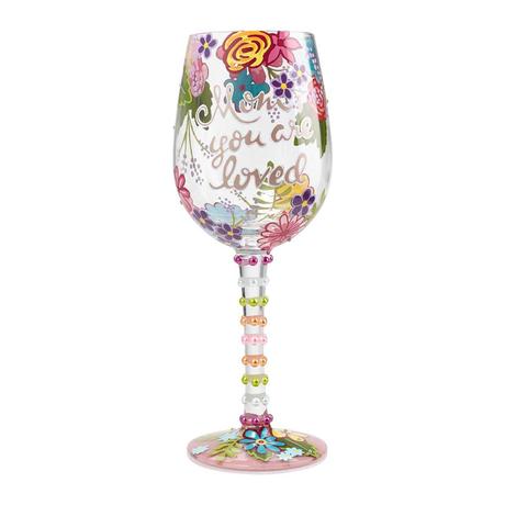 Lolita Wine Glass - Mom You Are Loved Gifts Lolita
