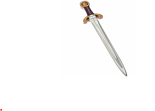 Liontouch Pretend-Play Foam Noble Knight Sword - Red Gifts Hotaling Imports