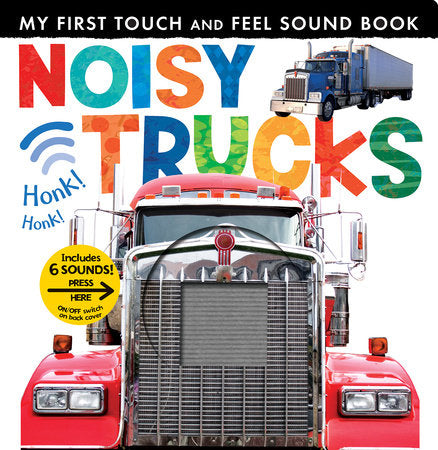 Noisy Trucks Sound & Texture Book Gifts Penguin Random House
