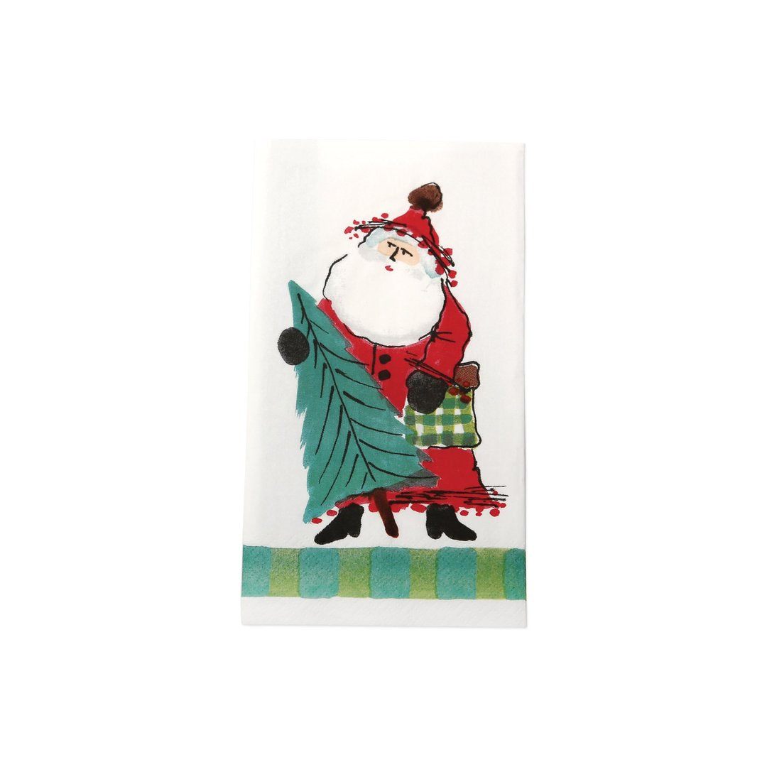 Old St. Nick Guest Towels (Pack of 16) Home Decor Vietri