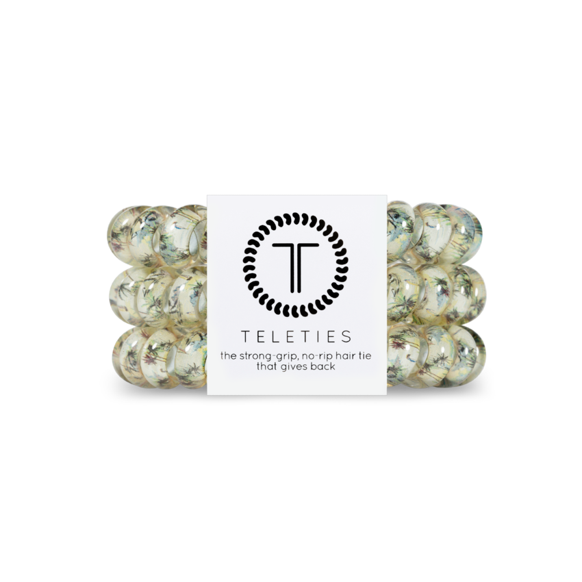 Large Teleties - Paradise Palm Women's Accessories Teleties