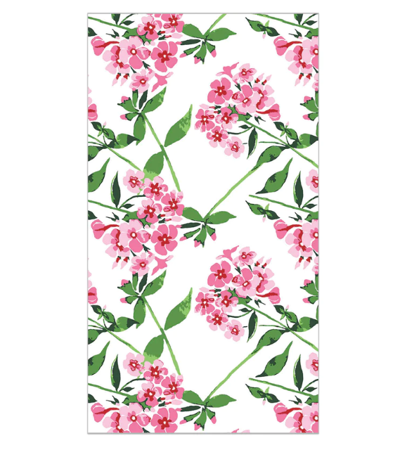 Pink Flowers Guest Towels Gifts WH Hostess