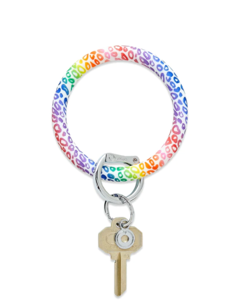 Silicone O Ring - Rainbow Cheetah Women's Accessories O-Venture