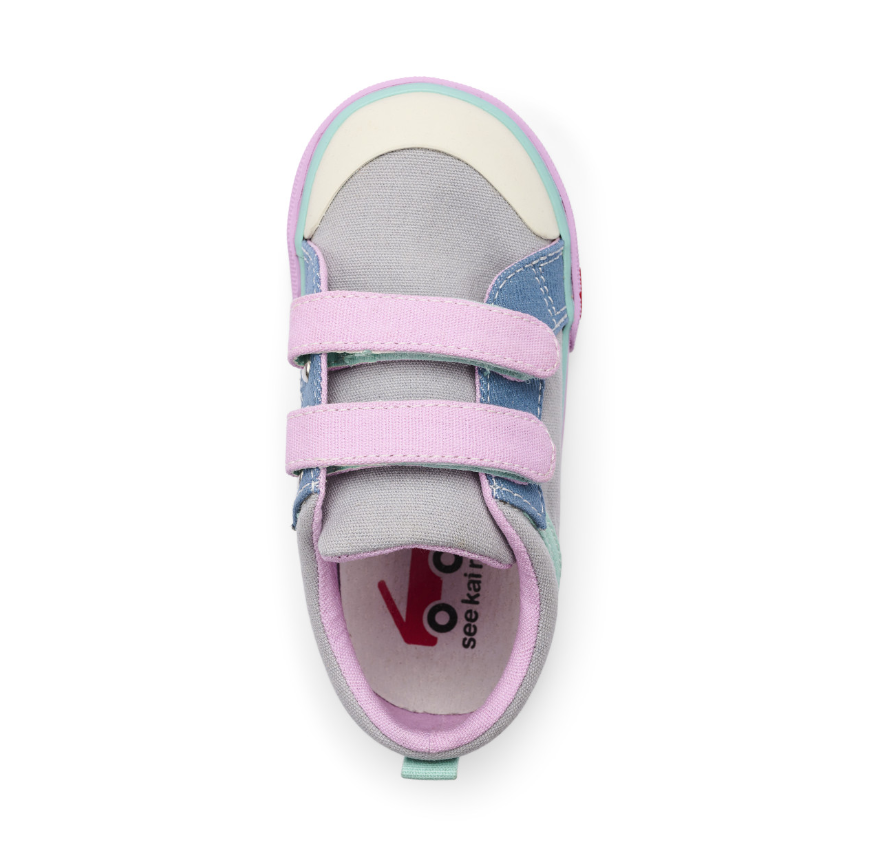 Robyne - Gray/Mauve Shoes See Kai Run
