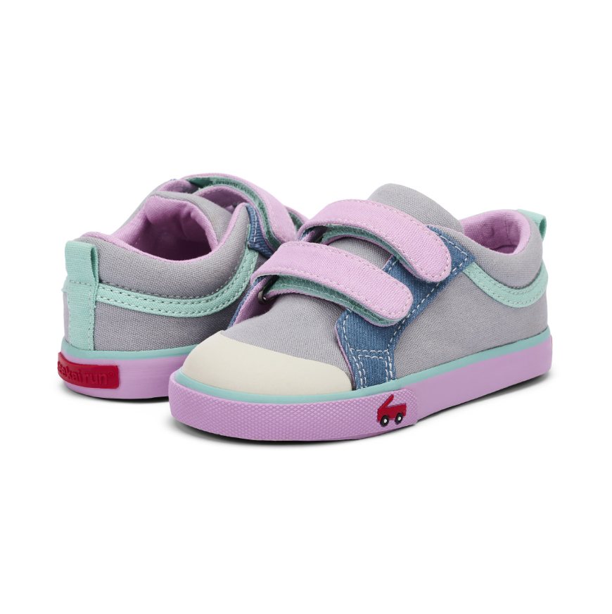 Robyne - Gray/Mauve Shoes See Kai Run