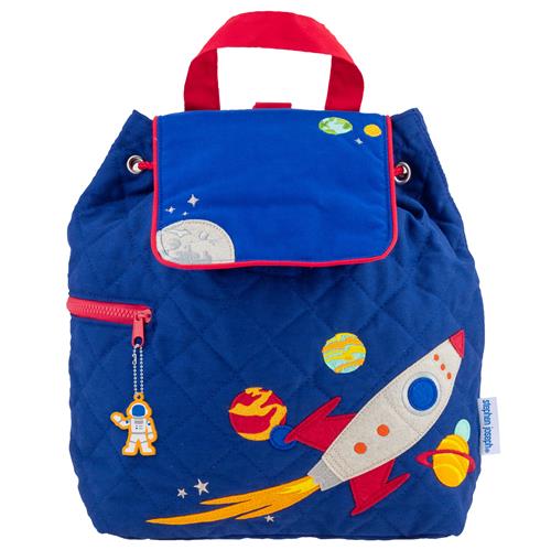 Small Quilted Backpack Kids Backpacks + Bags Stephen Joseph Space  