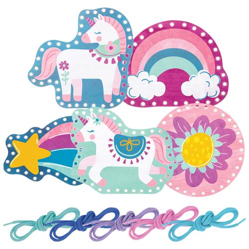 Lacing Cards Gifts Stephen Joseph Unicorn