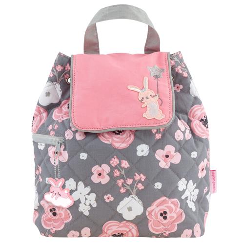 Small Quilted Backpack Kids Backpacks + Bags Stephen Joseph All Over Bunny  