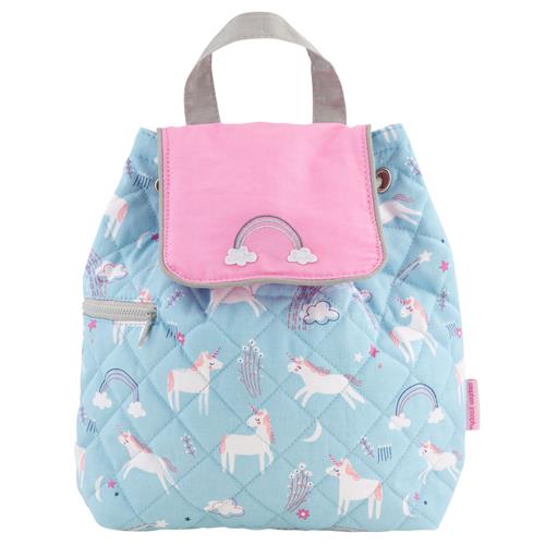 Small Quilted Backpack Accessories Stephen Joseph All Over Unicorn