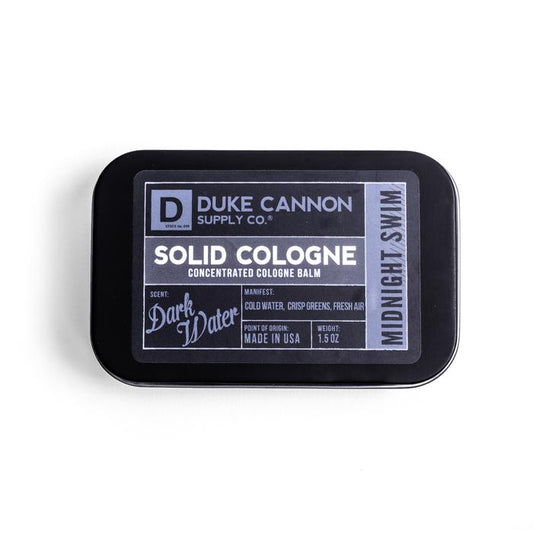 Solid Cologne - Midnight Swim Self-Care Duke Cannon   