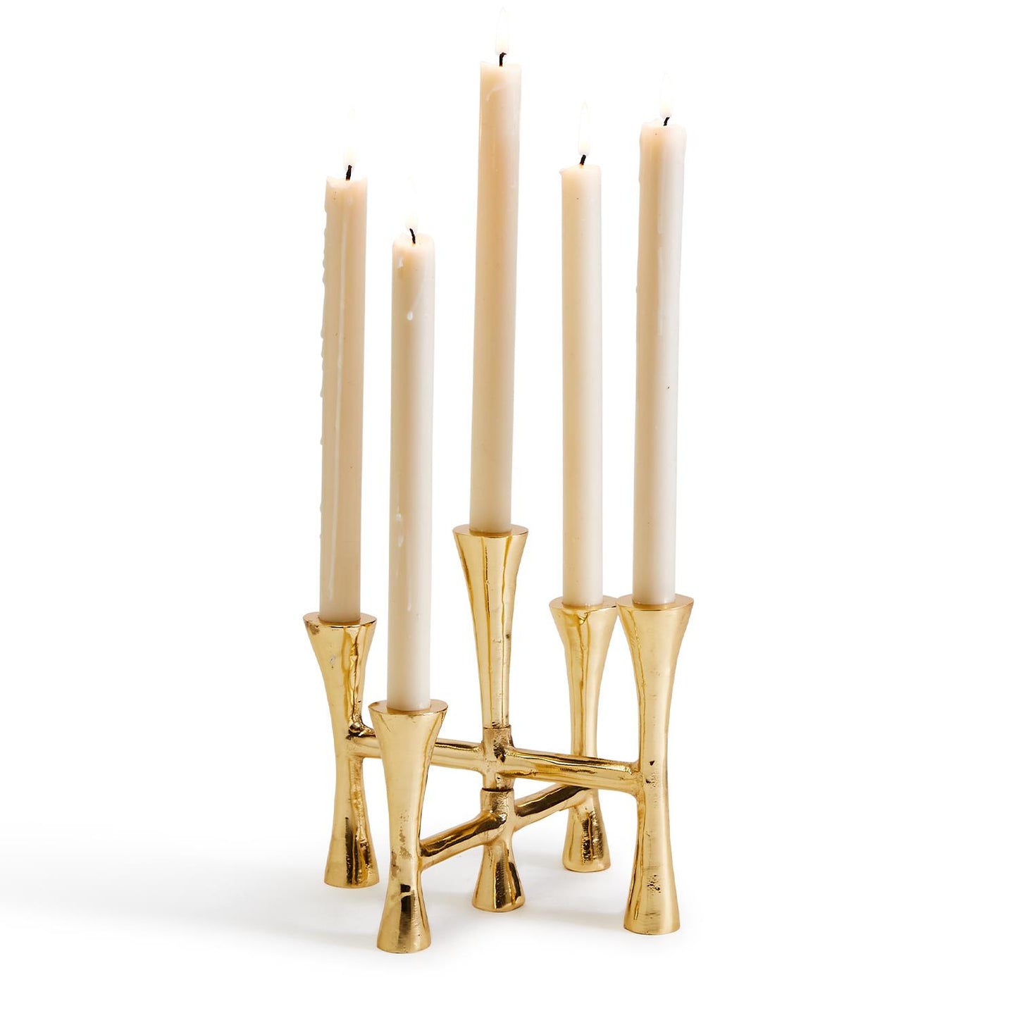 Golden Taper Candle Holder Home Decor Two's Company