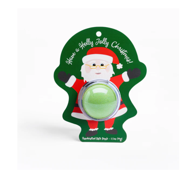 Santa Claus Bath Bomb Gifts Cait and Co.