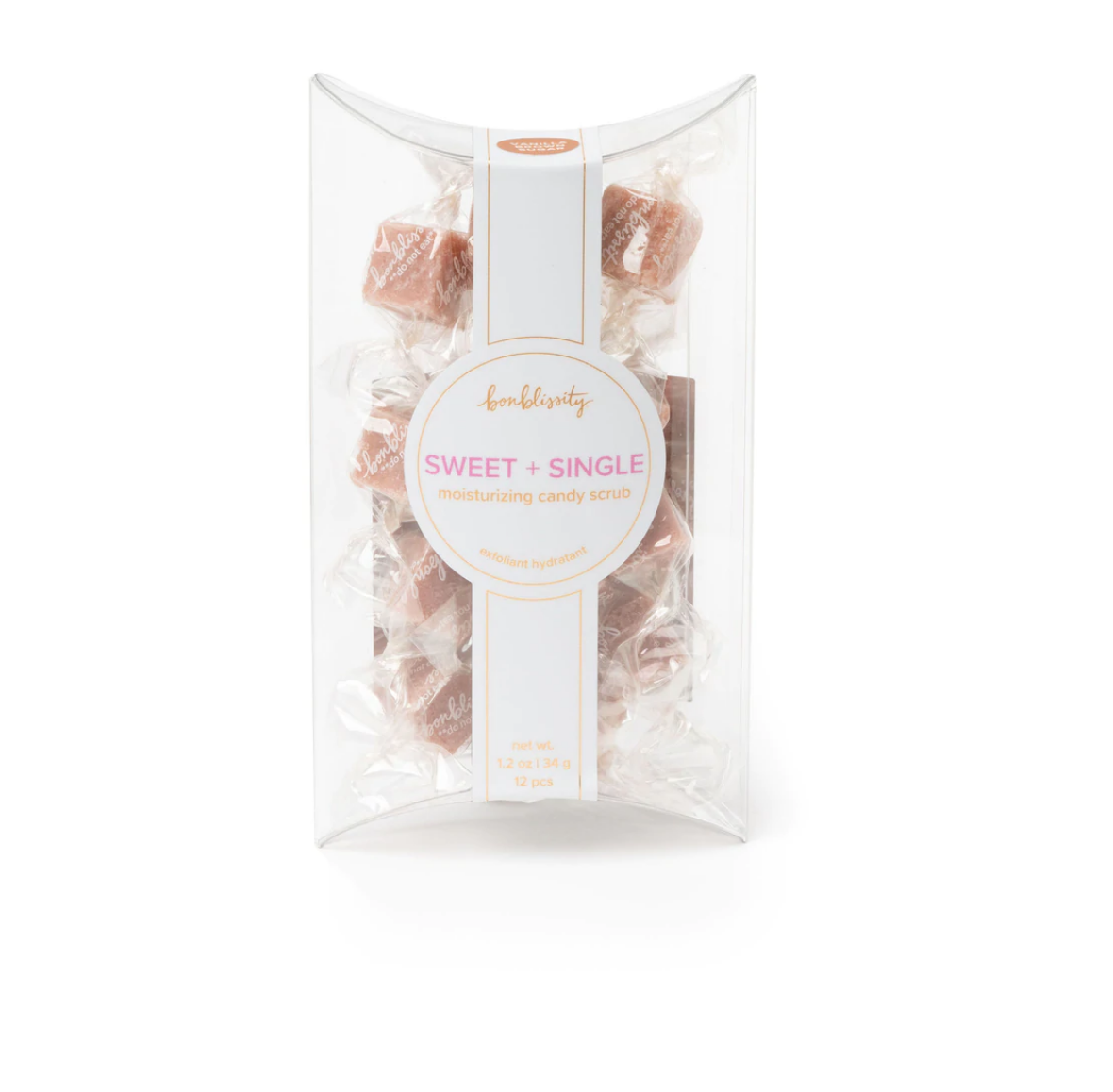 Sweet + Single Candy Scrub - Vanilla Brown Sugar Gifts Bonblissity