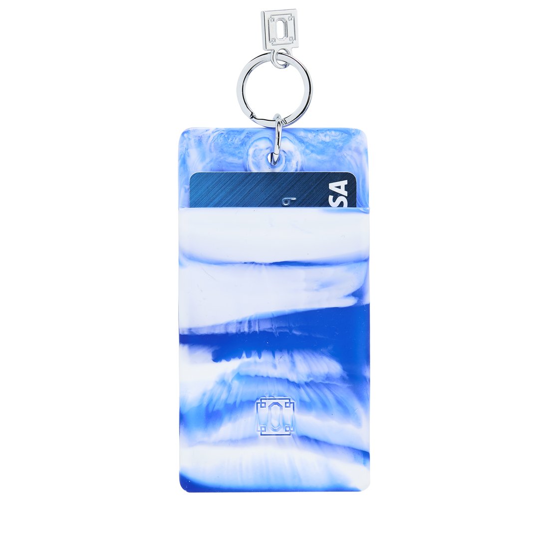 Silicone ID Case Misc Accessories O-Venture Blue Me Away Marble  