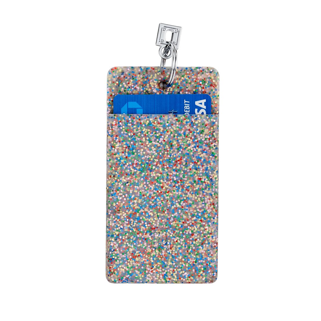 Silicone ID Case Misc Accessories O-Venture Rainbow Confetti  