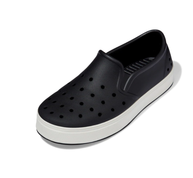 Slater - Really Black / Picket White Shoes People