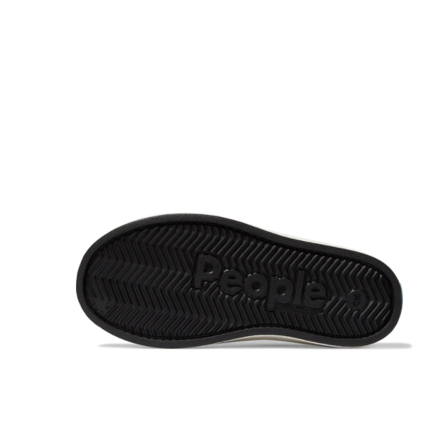 Slater - Really Black / Picket White Shoes People