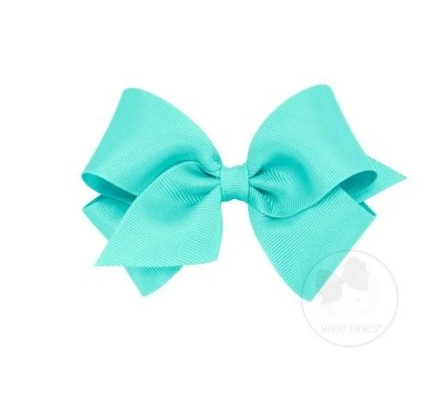 Small Grosgrain Bow - Tropic Accessories Wee Ones