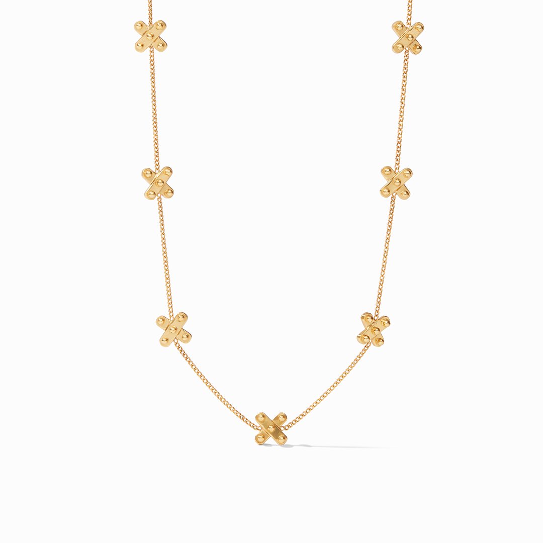 SoHo Delicate Station Necklace Gold 17-18-19 inches Women's Jewelry Julie Vos