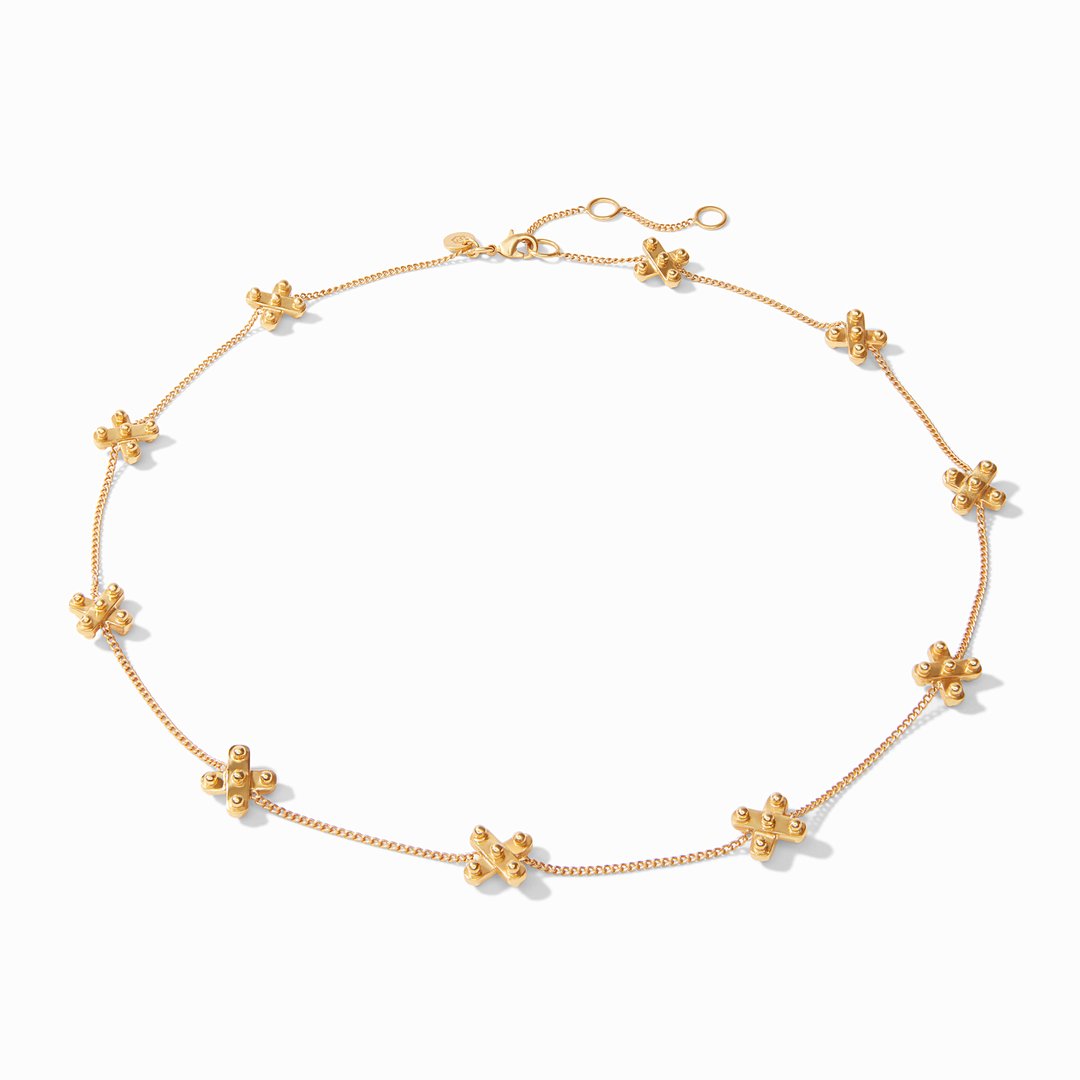 SoHo Delicate Station Necklace Gold 17-18-19 inches Women's Jewelry Julie Vos