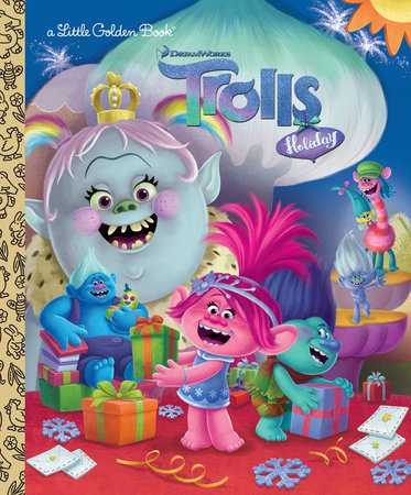 Little Golden Book - Trolls Holiday Gifts Penguin Random House