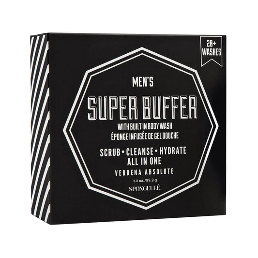 Men's Super Buffer - Verbena Absolute Self-Care Spongelle   