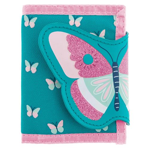 Wallet - Teal Butterfly Accessories Stephen Joseph