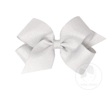 Medium Wee Shimmer Bow - Iridescent Accessories Wee Ones