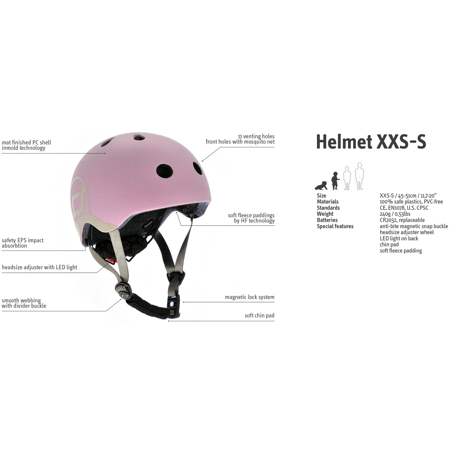 Scoot & Ride Helmet (XXS) - Ash Gifts Scoot & Ride