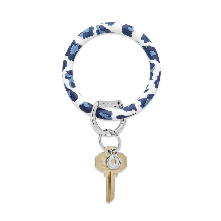 Silicone O-Ring - Navy Leopard Women's Accessories O-Venture