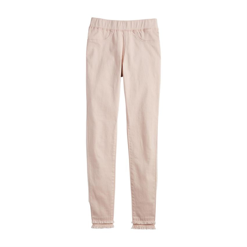 Harlyn Fringe Jeans Blush Women's Clothing Mudpie