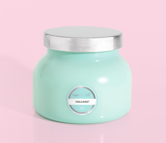 Volcano Aqua Signature Petite Jar Gifts Capri Blue