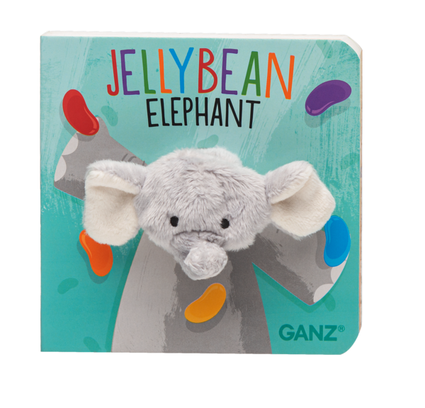 Elephant Finger Puppet Book Gifts Baby Ganz