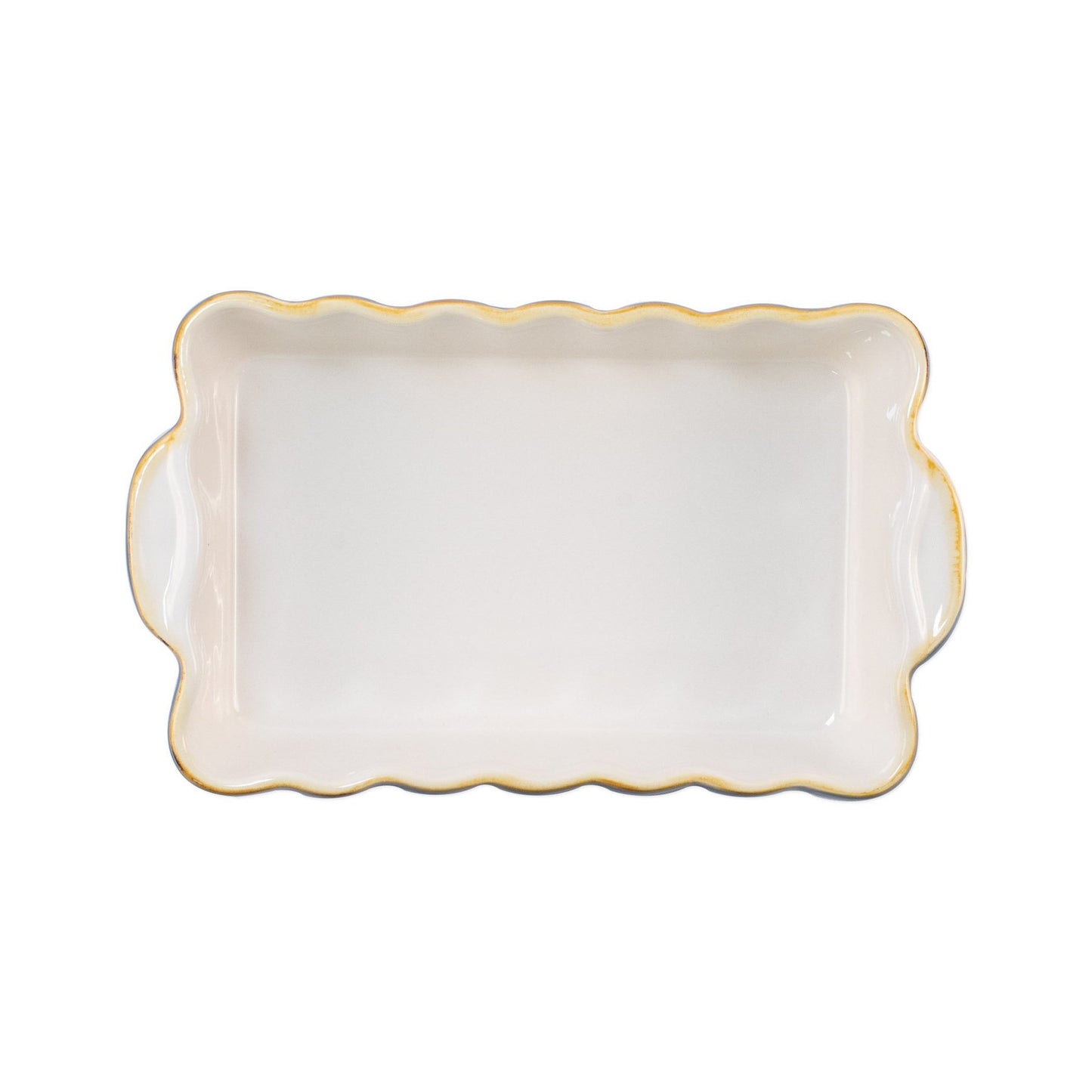 Italian Bakers Blue Small Rectangular Baker Home Decor Vietri