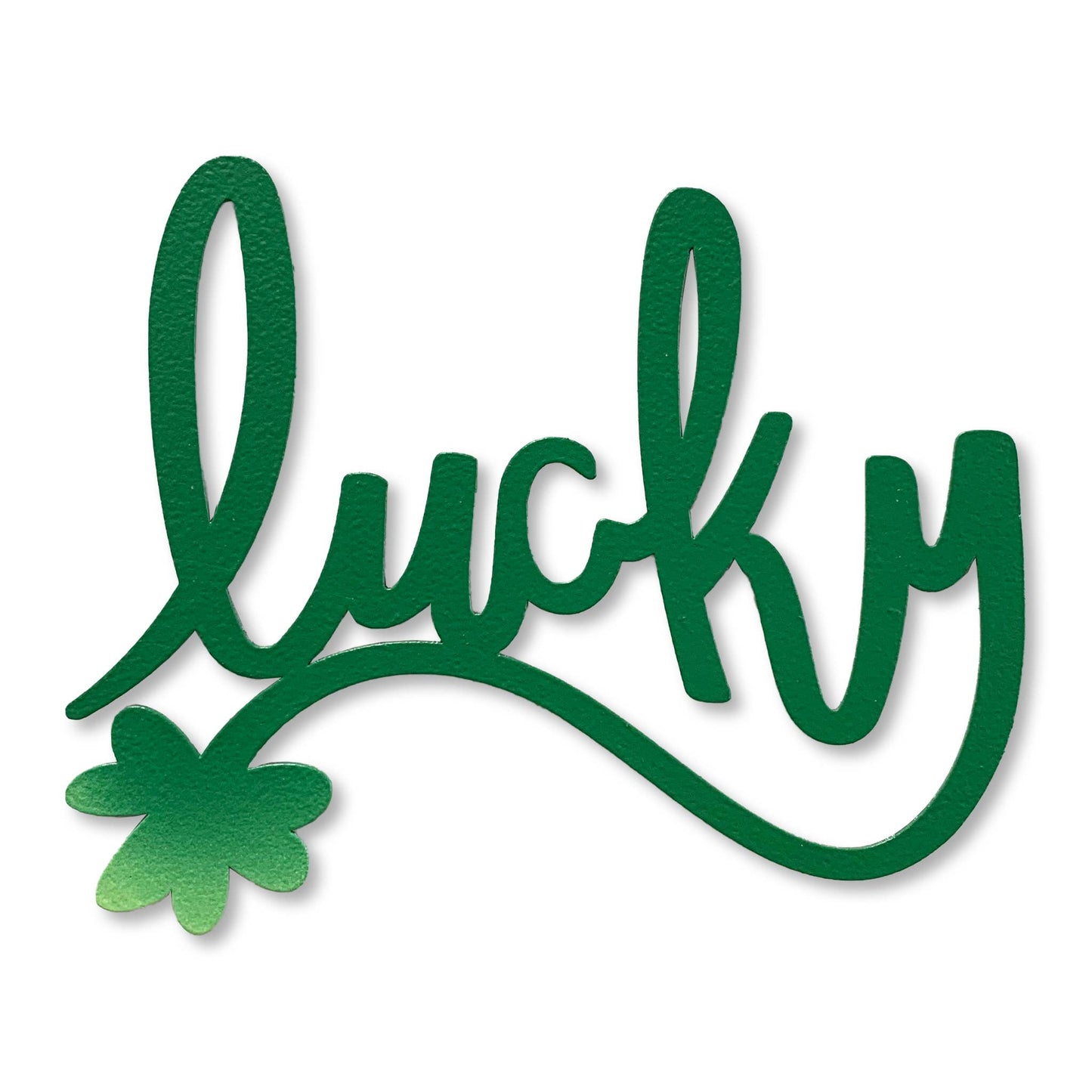 “Lucky” w/ Shamrock Magnet Gifts Roeda Studio