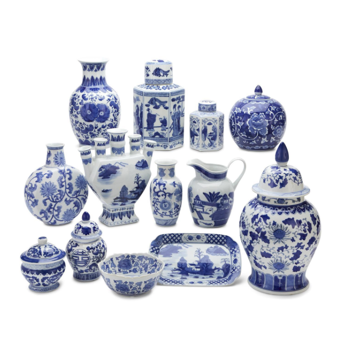 Canton Collection Jars Home Decor Two's Company