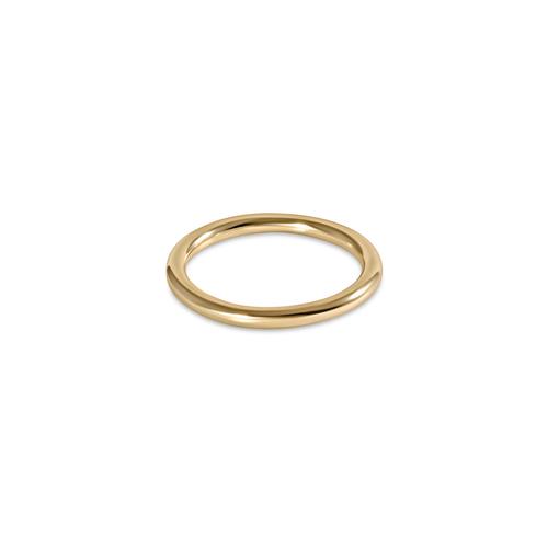 Classic Gold Band Ring - Size 8 Rings enewton