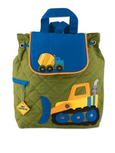 Small Quilted Backpack Kids Backpacks + Bags Stephen Joseph Construction  