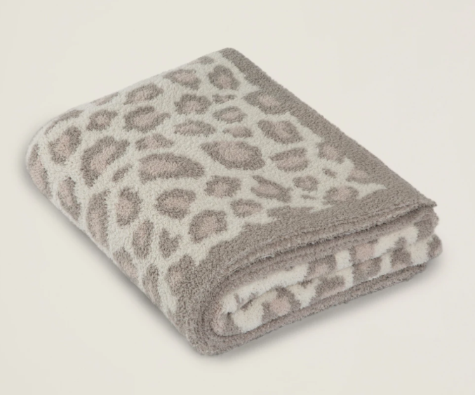 CozyChic Safari Blanket - Cream Multi Home Decor Barefoot Dreams